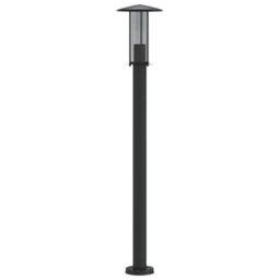Outdoor Floor Lamp Black 100 Cm Stainless Steel - thumbnail 4