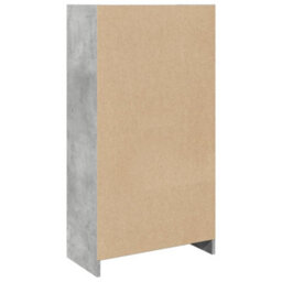 Berkfield Bookcase Concrete Grey 57X28.5X107.5 Cm Engineered Wood - thumbnail 6