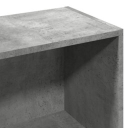 Berkfield Bookcase Concrete Grey 57X28.5X107.5 Cm Engineered Wood - thumbnail 7