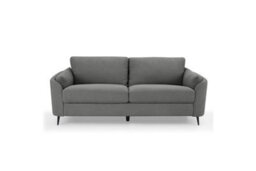 Home Detail Jack 3 Seater Sofa With Metal Legs, Dark Grey Boucle Fabric - thumbnail 3