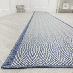 Illusion Indoor/outdoor Hallway Runner Rug - Durable, Reversible & Hardwearing Carpet For Home Or Garden - thumbnail 8