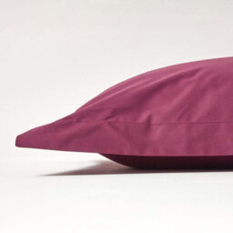 Homescapes Plum Egyptian Cotton Oxford Pillowcase 200 Tc - thumbnail 2