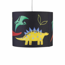 Set Of 2 Modern Dinosaur Children's Boys Bedroom Ceiling Light Shade Pendants - thumbnail 4