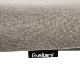 Beliani Set Of 4 Dining Chairs Riley Fabric Taupe - thumbnail 9