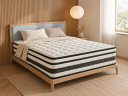 Matteo Small Double Mattress 4Ft, Orthopaedic Hybrid 7-Zone Pocket Sprung With Cooling Gel Memory Foam, 27Cm Deep, Medium Firm - thumbnail 4