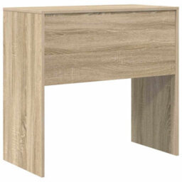 Berkfield Writing Desk Sonoma Oak Particle Board 80 X 40 X 76 Cm Durable - thumbnail 6