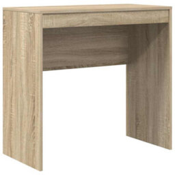Berkfield Writing Desk Sonoma Oak Particle Board 80 X 40 X 76 Cm Durable - thumbnail 2