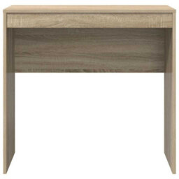 Berkfield Writing Desk Sonoma Oak Particle Board 80 X 40 X 76 Cm Durable - thumbnail 4
