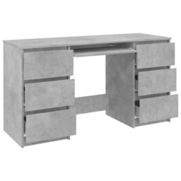 Walplus Writing Desk Concrete Grey 140X50X77 Cm Engineered Wood - thumbnail 5