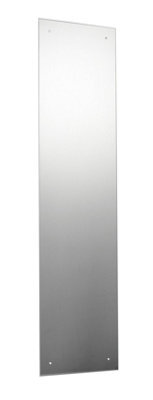 120 X 30Cm Rectangle Frameless Bathroom Mirror With Pre-Drilled Holes And Wall Hanging Fittings - image 1