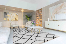 Moroccan Berber Shaggy Rugs Living Room Abstract Stone 120X170 Cm - thumbnail 1