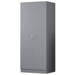 FWSTYLE 3 Piece Bedroom Furniture Set Matt Grey Finish - thumbnail 3