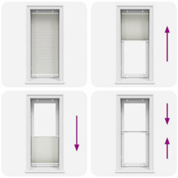Berkfield Pleated Blind Light Grey 65X100 Cm Fabric Width 64.4 Cm Polyester - thumbnail 5