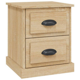 Berkfield Bedside Cabinet Sonoma Oak 39X39X47.5 Cm Engineered Wood - thumbnail 2