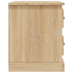 Berkfield Bedside Cabinet Sonoma Oak 39X39X47.5 Cm Engineered Wood - thumbnail 8