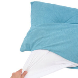 Living And Home Blue Removable And Washable Chenille Cushion Headboard Pillow, 150Cm W X 60Cm H - thumbnail 6