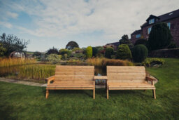 Churnet Valley Garden Furniture Ltd Valley 6 Seat Set 2X3B Straight Tray - thumbnail 5