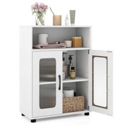 Bathroom Cabinet Freestanding Cabinet With 2 Doors - thumbnail 1