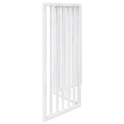 Vidaxl Dog Gate Foldable 3 Panels White 150 Cm Poplar Wood - thumbnail 5