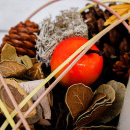 Annibells Rustic Autumn Halloween Door Wreath (7628) - thumbnail 3