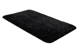 RugsX Bathroom Rug Synergy, Glamour, Non-Slip, Soft - Lurex Black  60X100 Cm - thumbnail 2