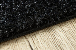 RugsX Bathroom Rug Synergy, Glamour, Non-Slip, Soft - Lurex Black  60X100 Cm - thumbnail 5