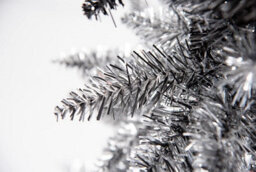 Shatchi 6Ft Tasmanian Mixed Colours Shiny Tinsel Pencil Tips Luxurious Slim Artificial Christmas Tree Branches - thumbnail 6