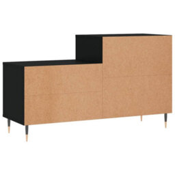 Berkfield Shoe Cabinet Black 102X36X60 Cm Engineered Wood - thumbnail 6