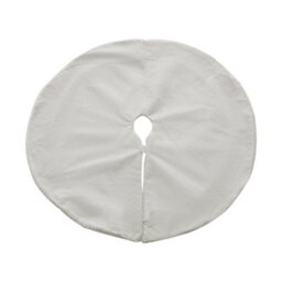 Living And Home Gold Twig Plush Christmas Tree Skirt Christmas Decoration Xmas Ornament - thumbnail 4