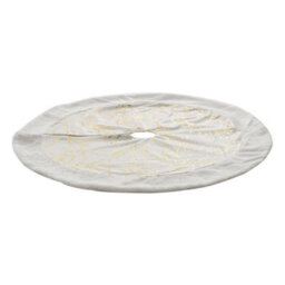 Living And Home Gold Twig Plush Christmas Tree Skirt Christmas Decoration Xmas Ornament - thumbnail 5