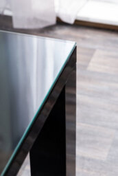 Furniturebox Rectangular Clear Tempered Glass Dining Table Top Protector Topper-120X70Cm Topper - thumbnail 7