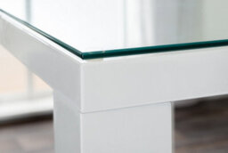 Furniturebox Rectangular Clear Tempered Glass Dining Table Top Protector Topper-120X70Cm Topper - thumbnail 2