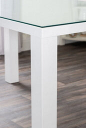 Furniturebox Rectangular Clear Tempered Glass Dining Table Top Protector Topper-120X70Cm Topper - thumbnail 9