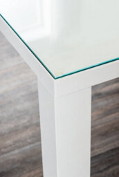 Furniturebox Rectangular Clear Tempered Glass Dining Table Top Protector Topper-120X70Cm Topper - thumbnail 8