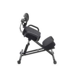 Ergonomic Kneeling Stool Office Chair Correct Sitting Posture Seat With Backrest - thumbnail 1