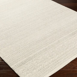 Vaniya Hand-Tufted Global Wool Grey Area Rug-122Cm X 183Cm - thumbnail 2