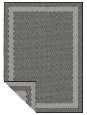 The Rugs Duo Weave Collection Outdoor Rugs In Bordered Design - image 1