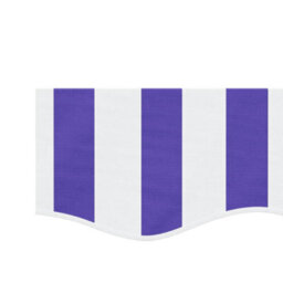Walplus Replacement Fabric For Awning Garden Sun Shade Canopy Gazebo For Back Door, Porch, Patio Valance Blue And White Stripe 3 M - thumbnail 4