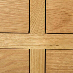 London Oak Low 4 Drawer Chest Fully Assembled - By Roseland Furniture - thumbnail 7