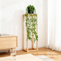 Artificial Hanging Plants: Dutch Bean, Mandala, And Eucalyptus Leaves Artificial Plants For Living Room, Wall, Home, And Terrace - thumbnail 3