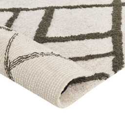Beliani Rug Yesilkoy Dark Green 160 X 230 Cm Cotton - thumbnail 5