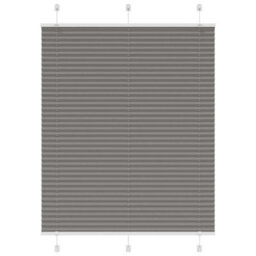 Berkfield Pleated Blind Anthracite 110X150 Cm Fabric Width 109.4 Cm Polyester