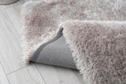 A.unique Home Silver Shaggy Rugs For Living Room Bedroom 120Cm X 170Cm - thumbnail 2