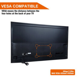 "Sundaze 26""-65"" Fixed Tv Wall Bracket For Led Lcd Plasma & Curved Screens" - thumbnail 3