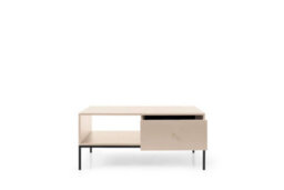 Arte Elegant Mono Coffee Table H460mm W1040mm D680mm In Beige - Stylish Storage For Modern Living - thumbnail 3