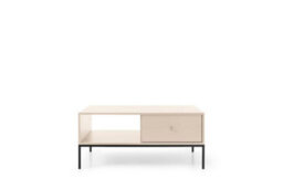 Arte Elegant Mono Coffee Table H460mm W1040mm D680mm In Beige - Stylish Storage For Modern Living - thumbnail 2