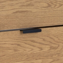Furniture To Go Seaford Shoe Cabinet In Black And Oak - thumbnail 9