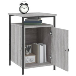 Berkfield Bedside Cabinets 2 Pcs Grey Sonoma 40X42X60 Cm Engineered Wood - thumbnail 5