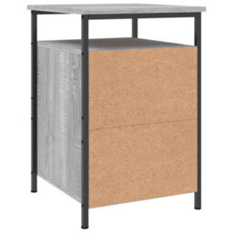 Berkfield Bedside Cabinets 2 Pcs Grey Sonoma 40X42X60 Cm Engineered Wood - thumbnail 9