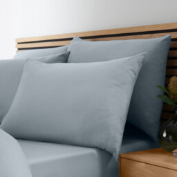 Catherine Lansfield So Soft Non-Iron Super King Duvet Cover Set With Pillowcases Slate Grey - thumbnail 2
